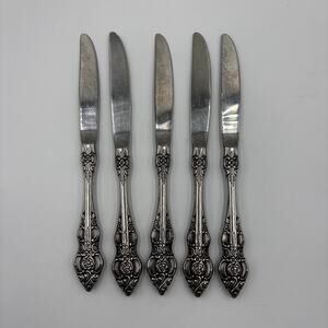Oxford Hall Sutherland Lot 6 Pieces butter Knives Flatware Stainless Japan